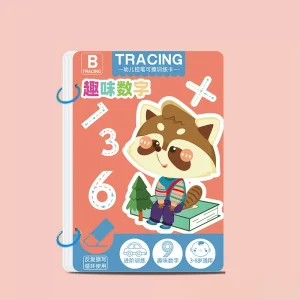 Magical Tracing Pen Control Training Workbook, Reusable
