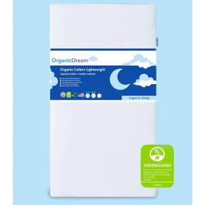 Organic Dream Baby/Toddler Mattress - 100% Breathable