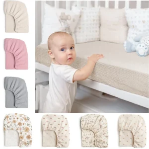 Crib Sheet or Changing Table Pad Cover