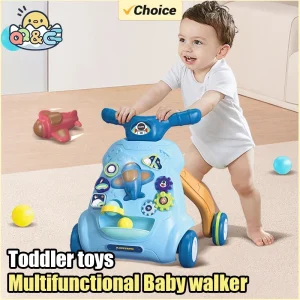 Kid Push and Pull Learning Walker Multifunctional Activity