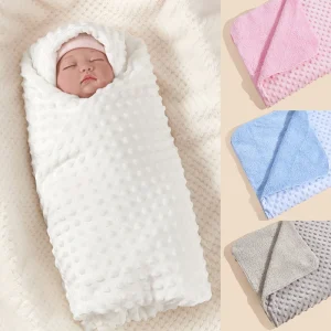 Baby Crystal Velvet Swaddle Blanket