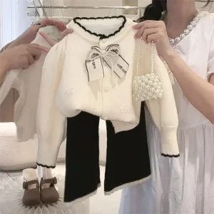 2025 Sweater, Loose Pants- Two-piece Set