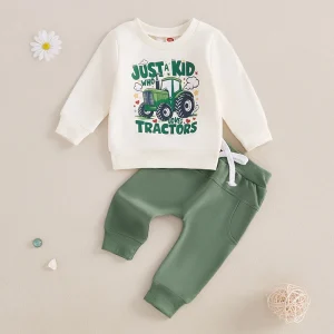 0-3Y Toddler Baby Boy Pants Set