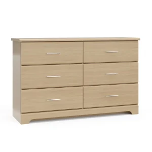 6-Drawer Driftwood Dresser – GREENGUARD Gold Certified