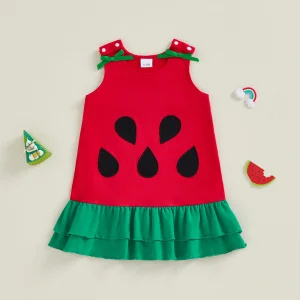 Toddler Baby Girl Tank Watermelon Dress