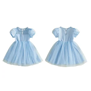Sparkly Sequin Princess Dress Sleeveless Tulle Gown