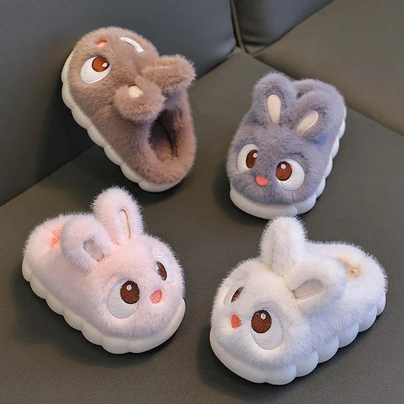 Children's Cute Rabbit Cartoon Slippers - Image 5