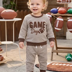 Boys-Fall-Ball Outfit  Lightweight Toddler-6-24 months - Thumbnail Image 2