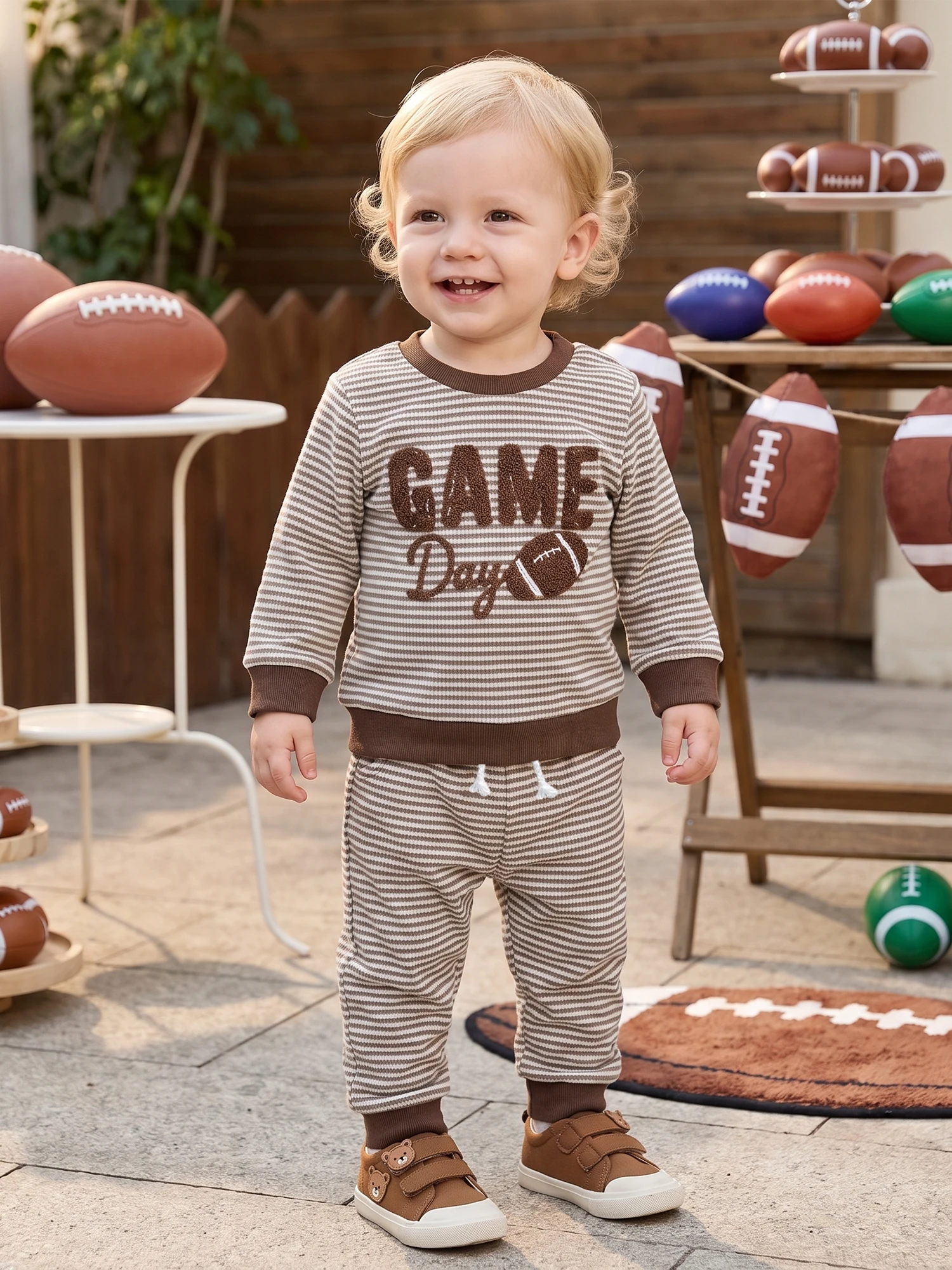 Boys-Fall-Ball Outfit  Lightweight Toddler-6-24 months - Image 2