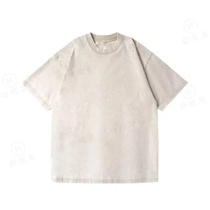 High Quality American Vintage Washed Cotton T-shirt - Thumbnail Image 9