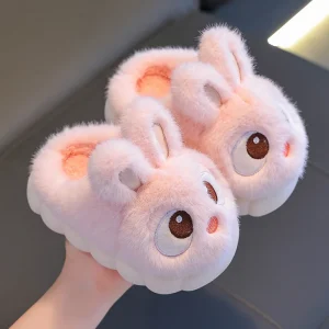 Children's Cute Rabbit Cartoon Slippers - Thumbnail Image 7