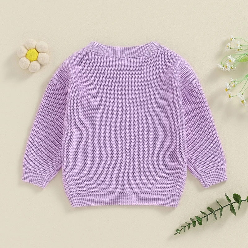 5 colors-Toddler/Infant Big Sister Sweater 12m-5yrs - Image 3