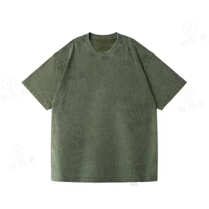 High Quality American Vintage Washed Cotton T-shirt - Thumbnail Image 7