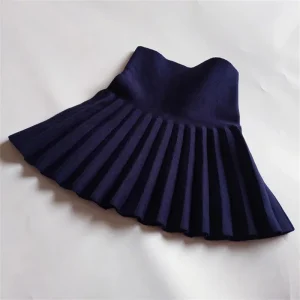 'Girls' Skirts High Waist Pleated Skirts-2-12 Yrs. - Thumbnail Image 5
