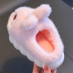 Children's Cute Rabbit Cartoon Slippers - Thumbnail Image 6