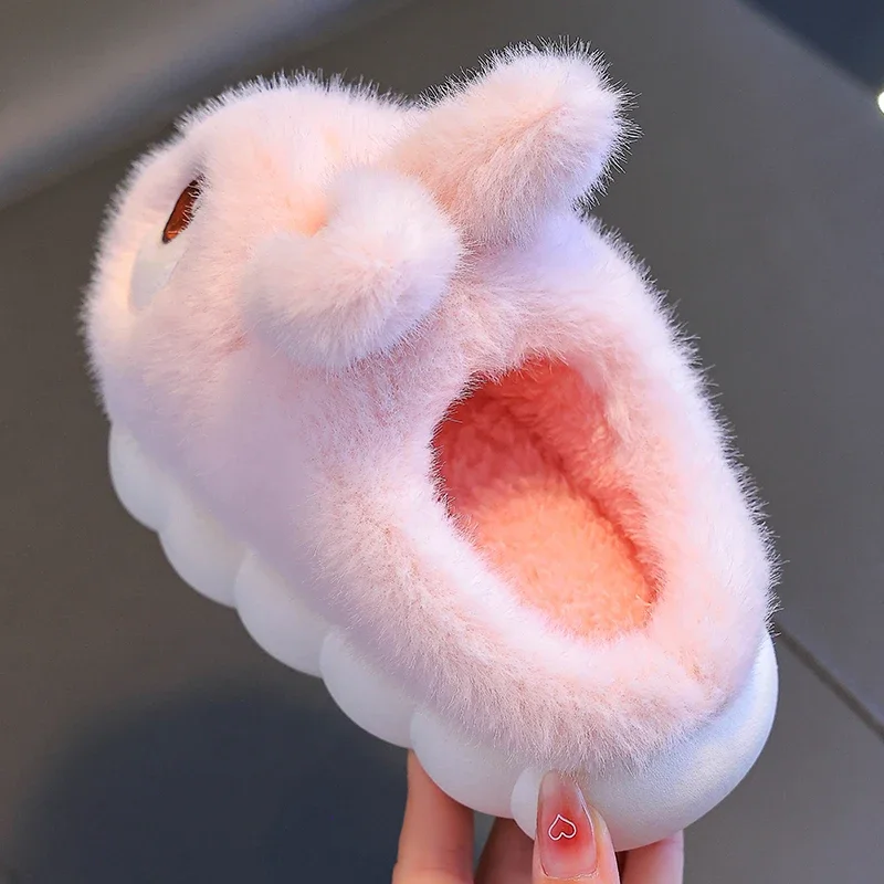 Children's Cute Rabbit Cartoon Slippers - Image 6