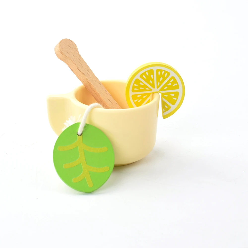 Montessori Wooden Pretend Tea Party Set - Image 5