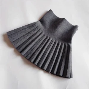 'Girls' Skirts High Waist Pleated Skirts-2-12 Yrs. - Thumbnail Image 2