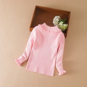 Girls Turtleneck Sweaters - Thumbnail Image 3